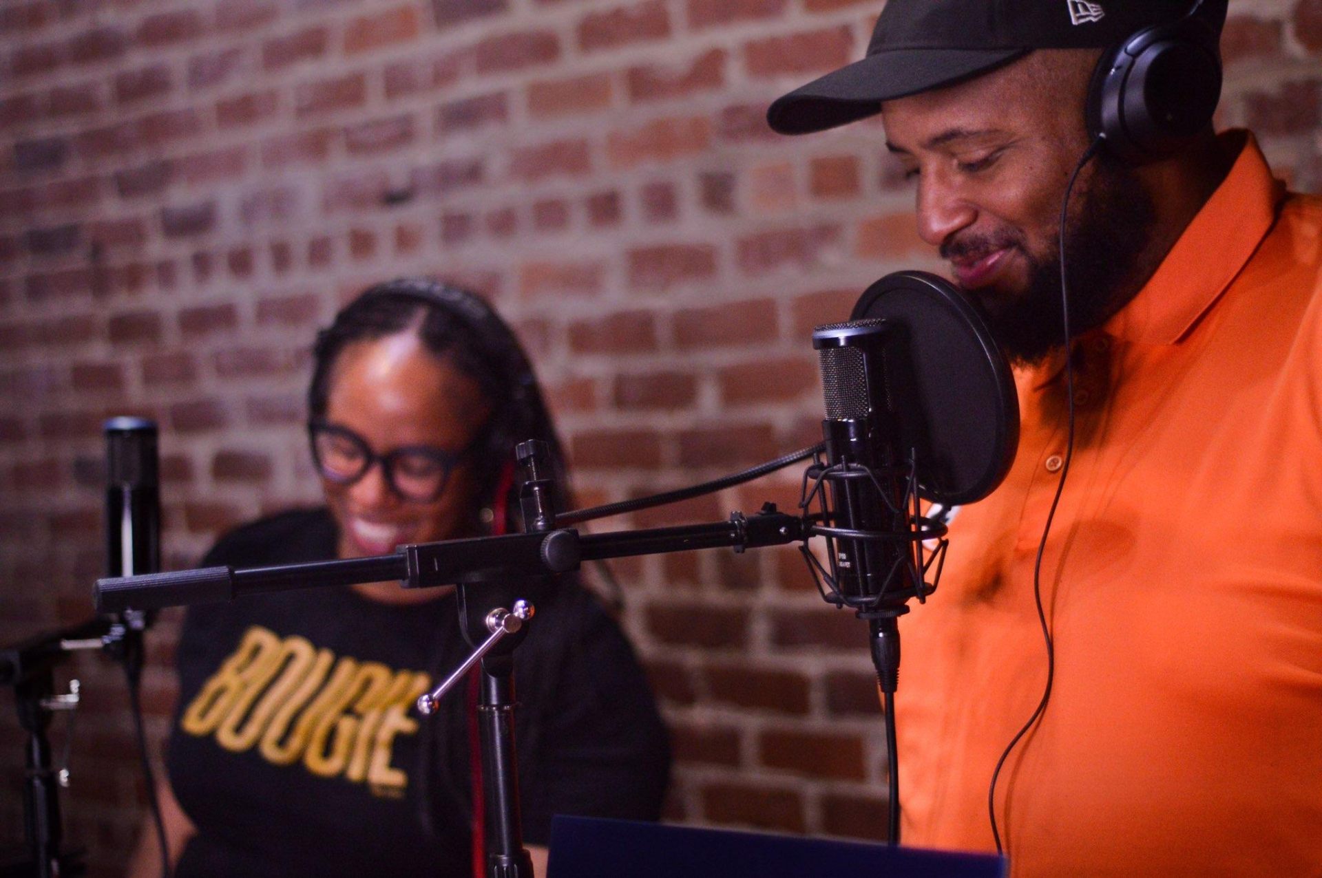 Coach Ken and So Fab Kim of Two Dope Siblings in the TDS-RADIO studio